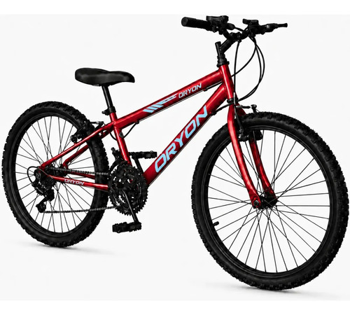 Bicicleta Aro 24 Menino Vermelho/azul M18 Vermelho/azul Bebe 13