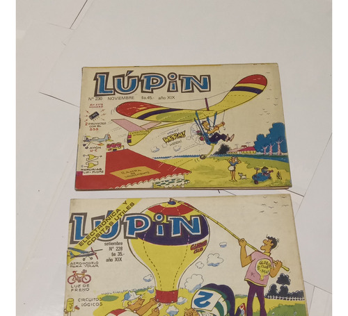 2 Revistas Lupin N° 228 Y N° 230