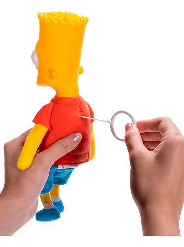 Peluches Parlantes Bart & Homero Shelf Talkers The Simpsons