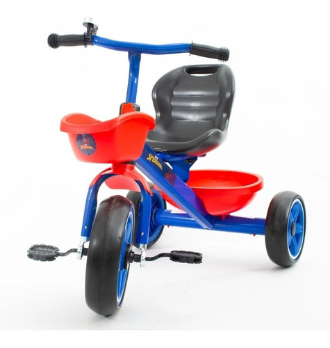 Triciclo Infantil Dencar De Fácil Armado 147001 Spiderman 