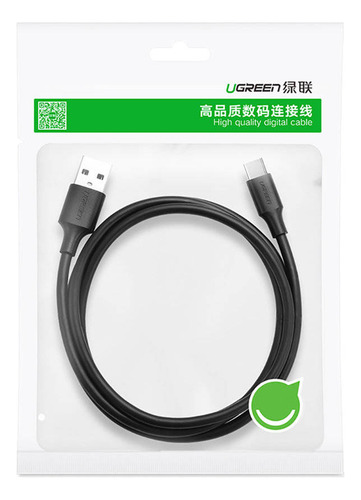 Cable Cargador Ugreen USB A a USB Tipo C Quick Charge de 1M