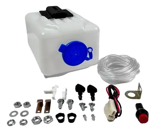 Tanque De Agua Para Car Wash Mobile Tanque Depósito Agua Para Auto 1.2 Lt Universal Con Bomba