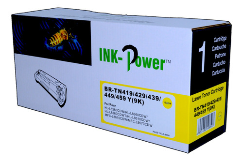 Toner Tn-419 Amarillo / Tn-416 /tn-411 Alternativo Ink-power