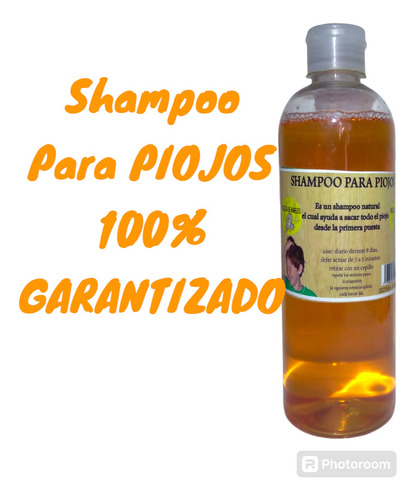 Shampoo Anti Piojos 100% Garantizado