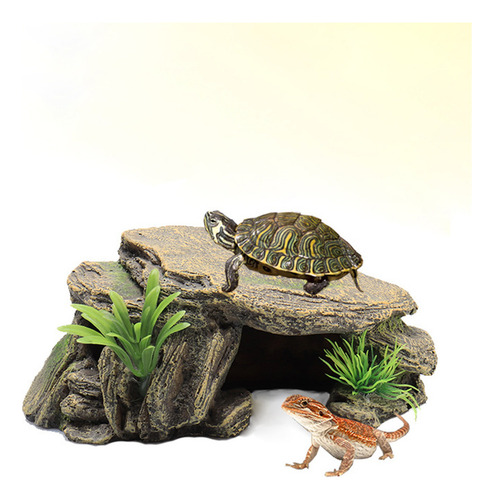 Adornos De Piedra Para Acuario De Reptiles Y Tortugas
