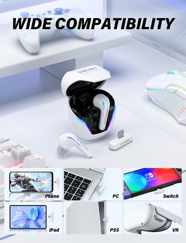 Audífonos Inalámbricos Para Juegos Onikuma Gaming T27 Con Mi
