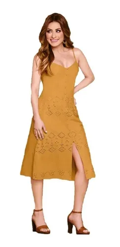 Vestidos color mostaza hotsell