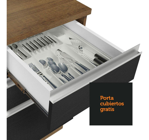 Cocina Integral Completa Modular Madesa Glamy 200cm Mn 03
