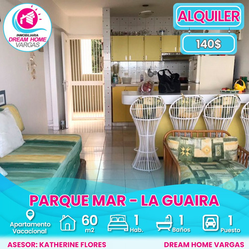 Apartamento Alquiler  Vacacional   La Guaira - Parque Mar
