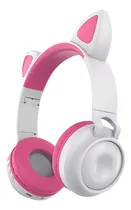 Comprar Audifonos Gato Bluetooth Audifonos Fucsia Qatarshop Niña Inalambricos
