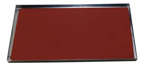 Tapete Culinário Perfurado De Silicone Vermelho 40x60 Vem