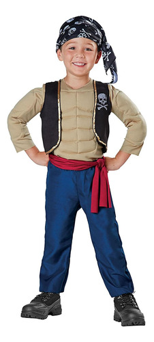 Bandana Pirate Ahoy Para Disfraz De First Mate Muscle Para N