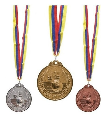 Medallas Premiaciones  Deportivas X 10 Und