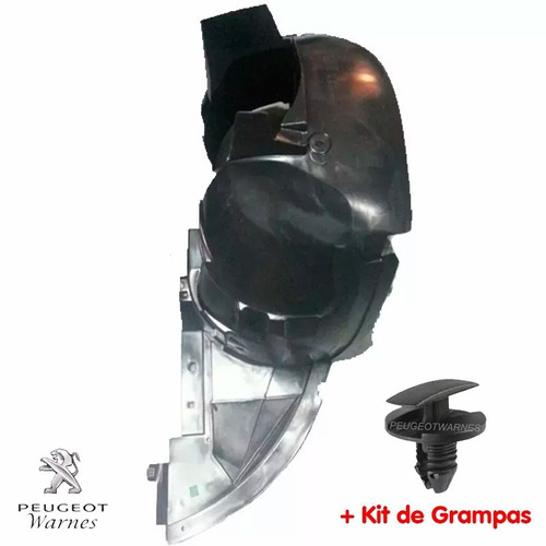 Guardaplast Izq Delant Del + Kit Grampas Citroen C3 Picasso
