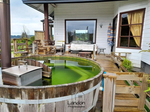 Gran Parcela Con Casa Amoblada, Vistas A Volcán Y Lago!!