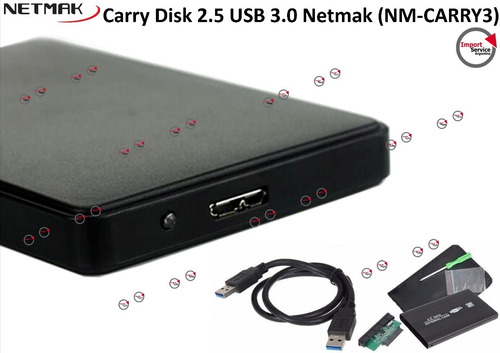 Carry Disk 2.5 Usb 3.0 Netmak (nm-carry3)