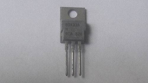 S - Transistor Bdx33 A - Lote Com 10 Peças - Rca