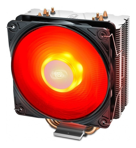 Ventilador Deepcool Gammaxx 400 V2, 120 mm, LED rojo