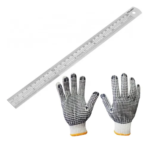 comprar Regla De Acero Inoxidable Tolsen De 30cm 12 Pulgadas - Sc -