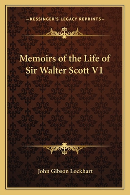 Libro Memoirs Of The Life Of Sir Walter Scott V1 - Lockha...