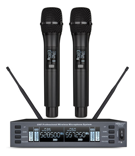 Micrófono Inalámbrico Vocal, Micrófono Inalámbrico Uhf De Do
