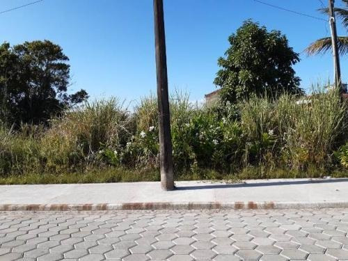 Terreno Em Bairro Com Calçamento, Itanhaém Litoral De Sp
