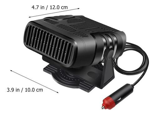 Ventilador De Aquecimento De Carro Universal 4 Em 1 12v