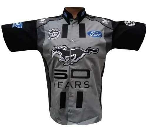 Camisa Escuderia Ford Mustang Autos Formula Carreras Nascar 