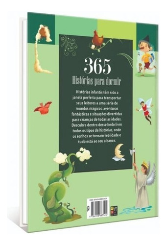 Livro De Histórias 365 Histórias Para Dormir - Capa Dura