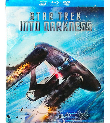 Star Trek Into Darkness Dvd + Blu Ray + 3d - Original