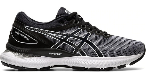 Tenis Asics Mujer Negro Gel Nimbus 22 Running 1012a587100