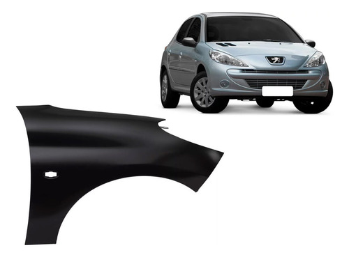 Guardabarro Delantero Peugeot 207 2008 2009 2010 Derecho