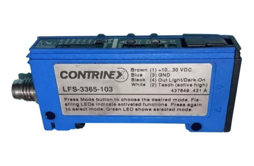 Sensor Fotoeléctrico Contrinex Lfs-3365-103