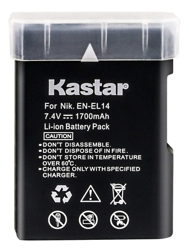 Bateria Compatible Para Nikon En-el14 Kastar