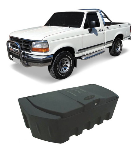 Caixa Caçamba Ford F-1000 1993 A 1998 Cs Ferramentas Trunk