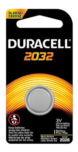 Pila Batería Cr2032 Duracell 3v Litio 2032