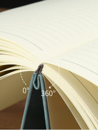 2 Cuaderno Forrado Tapa Dura Para Regalo Escolar,360 Páginas