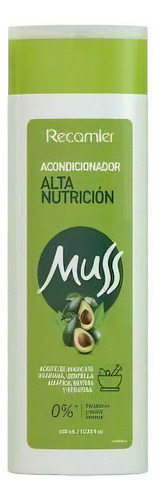  Acondicionador Muss Recamier Nutrición X 400 Ml