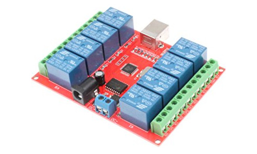 Módulo De Relé De Conmutador De Control Usb Para Computadora