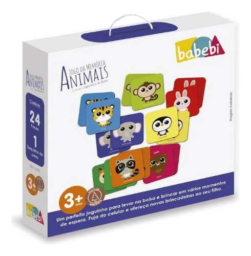 Joguinho De Bolsa: Jogo Da Memoria Animais