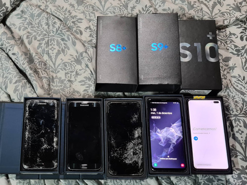 Imagen 7 de 9 de Lote De Samsung: 2-s7 Edge, S8 Plus, S9 Plus Y S10 Plus