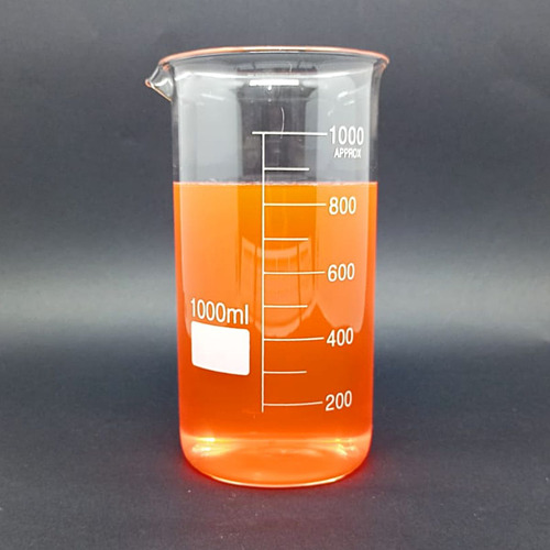 Copo Becker De Vidro Forma Alta Combo C/ 2 Peças 1.000ml