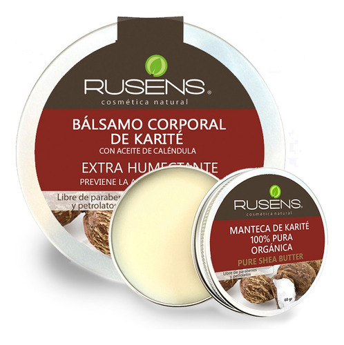 Kit Extra Hidratante Bálsamo Corporal Y Manteca De Karité