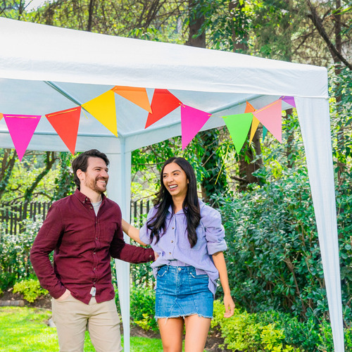 Toldo De Fiesta 6x3 Con 4 Paredes Blanco