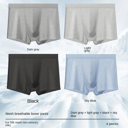 Kit De Ropa Interior De Malla Transpirable Cool Comfort Para