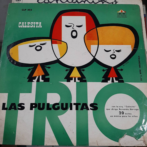 Vinilo Las Pulguitas Orquesta Calesita If1