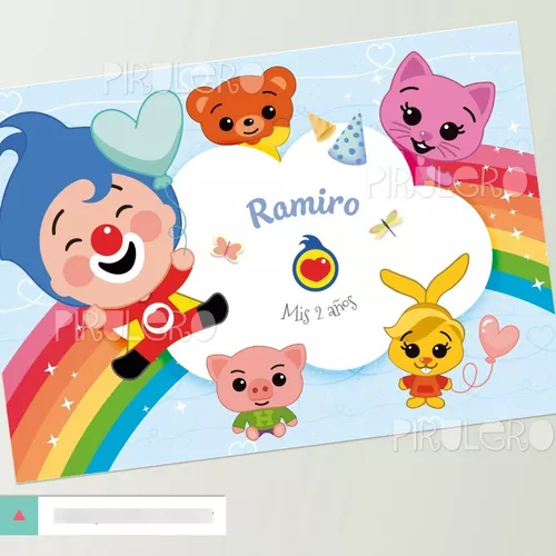 B220 PLIM PLIM ArcoIris - Fantasías en papel