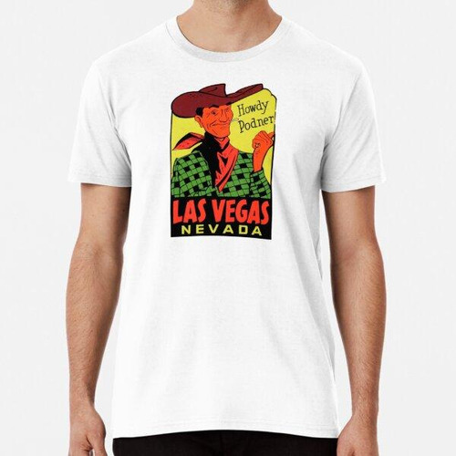 Remera Las Vegas Nevada Vintage Travel Decal Algodon Premium