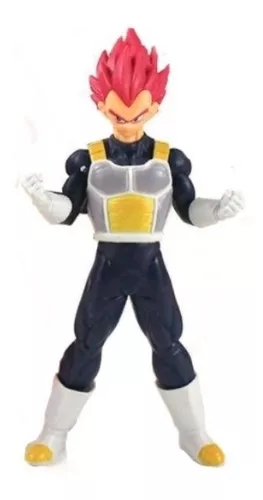 Boneco Dragon Ball Z Vegeta Super Sayajin Deus 4 - Hasbro - Boneco