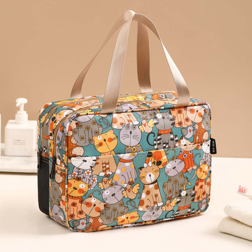 Zh Bolsa Maquillaje Portátil For Mujer, Bolsa Maquillaje